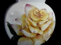 Gelbe Rose - Vase - 20cm