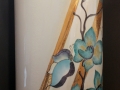 Orchidee-und Schmetterling - Vase - 50cm